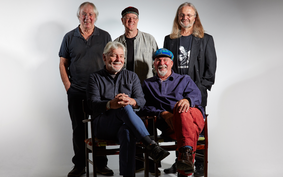 Fairport Convention Fairport Convention members pose for a photograph