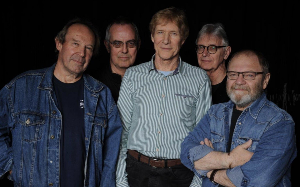 The Blues Band The Blues Band members pose for a photograph