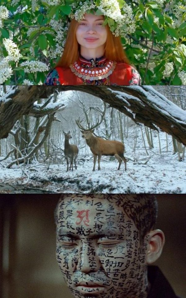 Robb film choices 600x960 Stills from the films Celestial Wives of the Meadow Mari (2012), On Body and Soul (2017) and Kwaidan (1964)